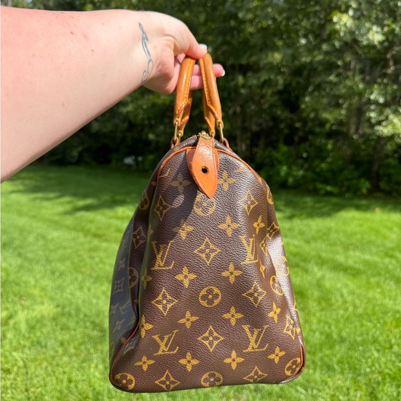 Louis Vuitton Brown Speedy 35 - Picture 3 of 13